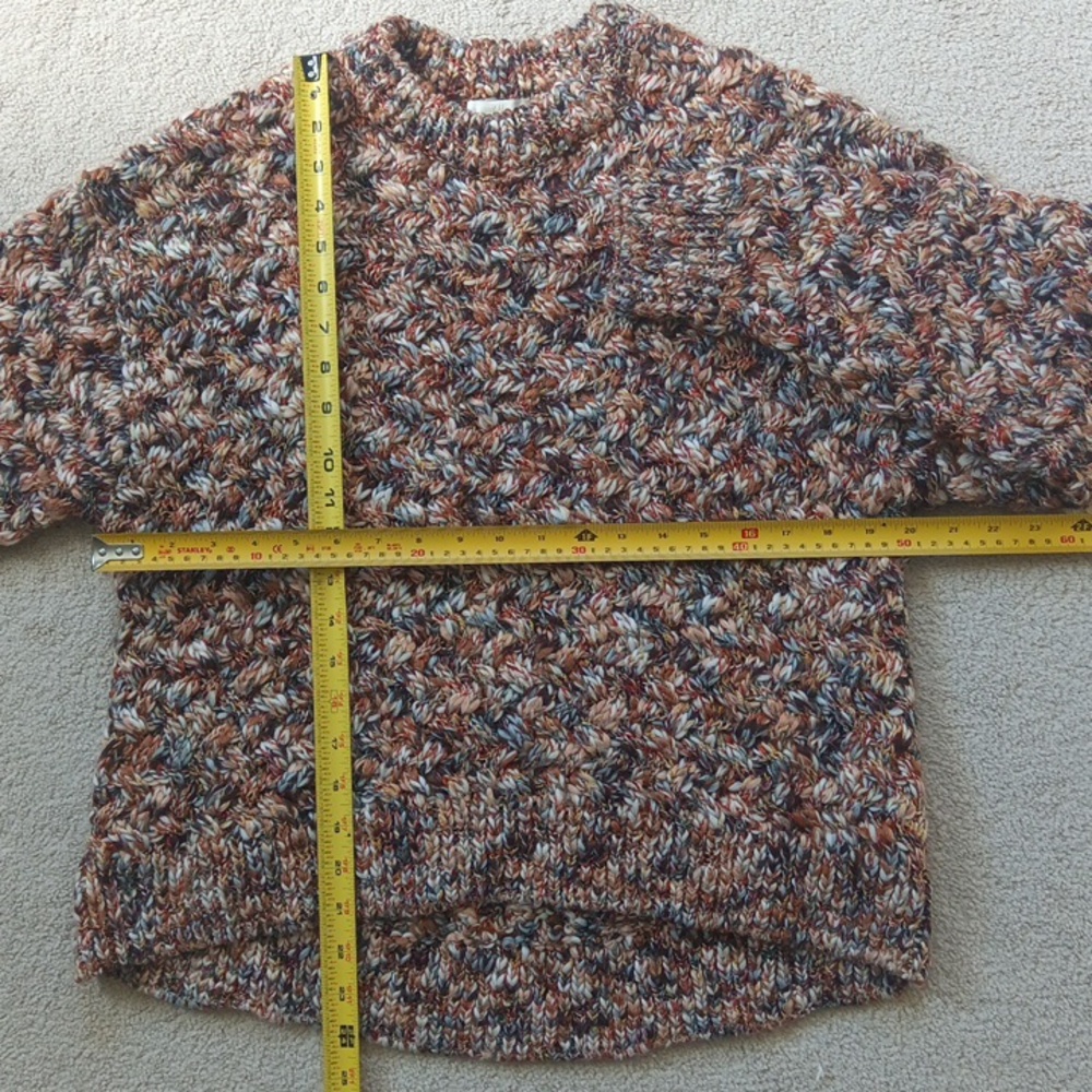 PtP 20" H&M Multicolor Chunky Knit Sweater - Picture 12 of 14